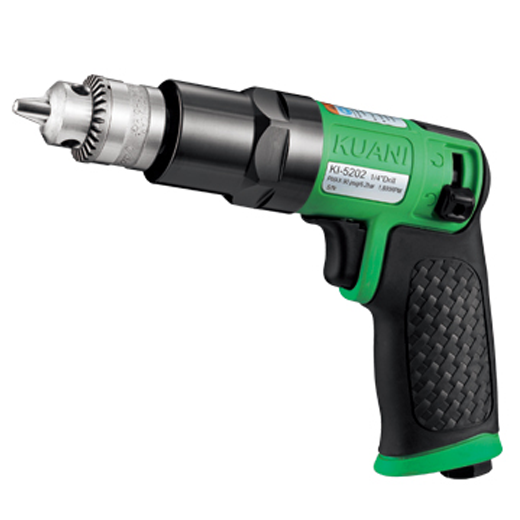 Kuani KI-5202 Air Drill 1/4", Reversible, 1800rpm, 0.78kg